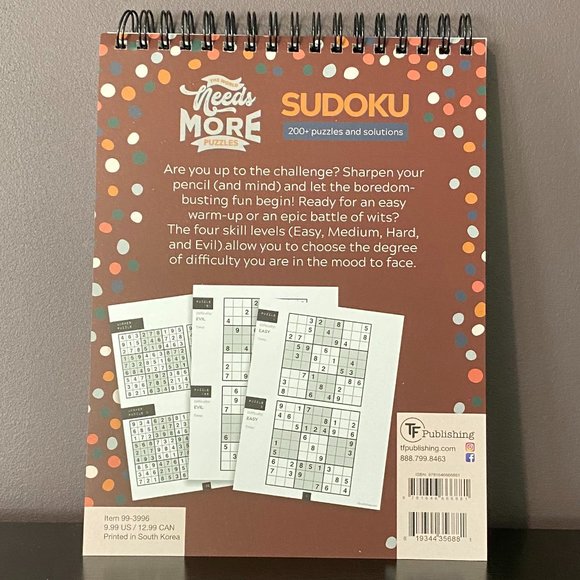 Weekly Task Pad, Magnetic List Pad, and Sudoku Puzzles Trio Pack - Picture 6 of 7